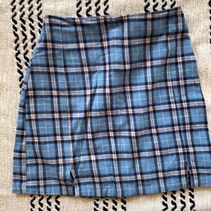 Brandy Melville John Galt plaid skirt